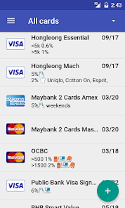Credit Card Management App